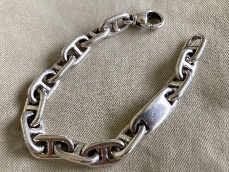 希少 VINTAGE TIFFANY & CO. ANCHOR CHAIN BRACELET ヴィンテージ