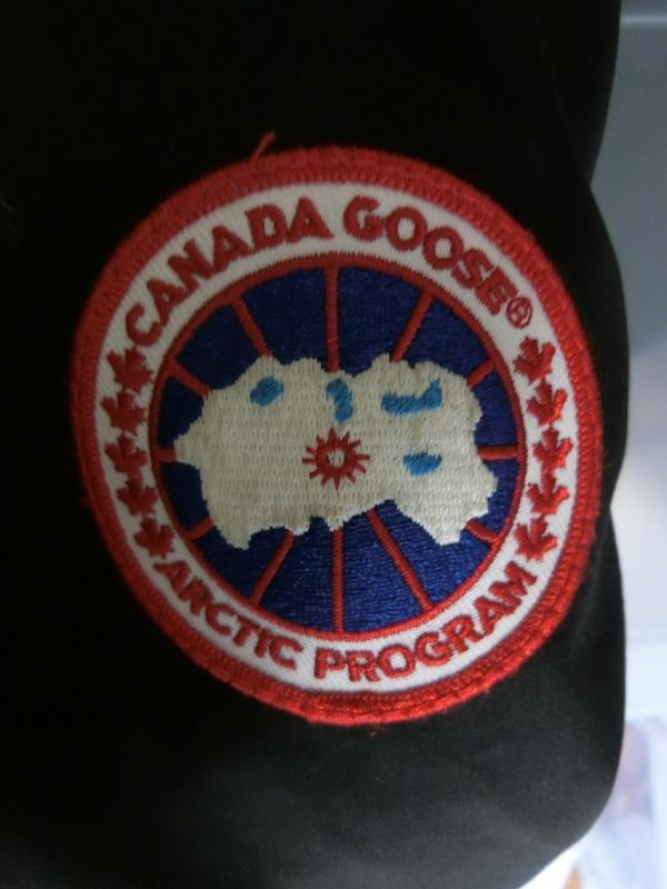 CANADA GOOSE BRONTE PARKA ロング ダウン ジャケット S/P ブラック #2603JR カナダグース_画像4