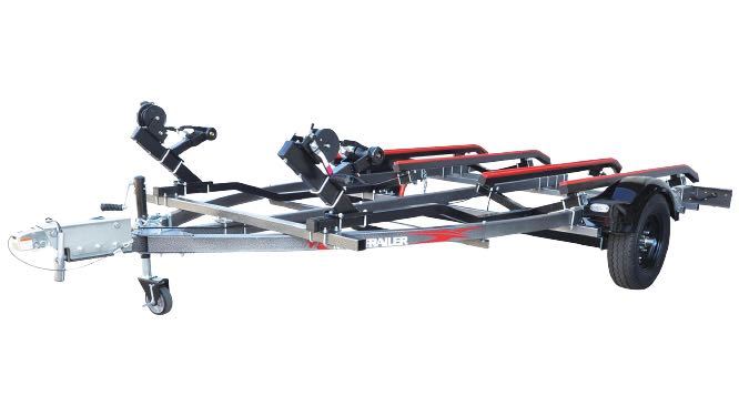 [ Osaka departure ]WING special price new car MAX trailer 2 boat loading . trailer MONSTER steel runner bow to2 pcs. loading 1,000kg loading .. brake attaching necessary . license 