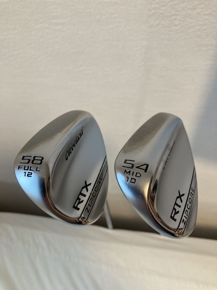 クリーブランド RTX ZIPCORE 54° 58° 2本セット-
