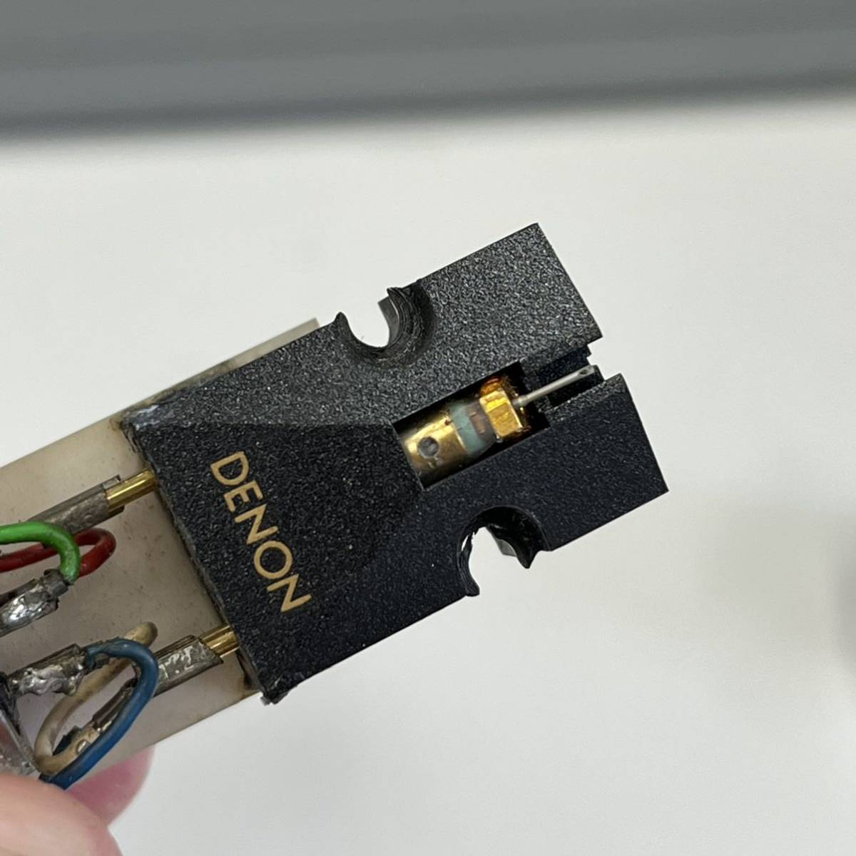 DENON MCカートリッジ DL-103LCII 目立つ傷音声出力確認 | www