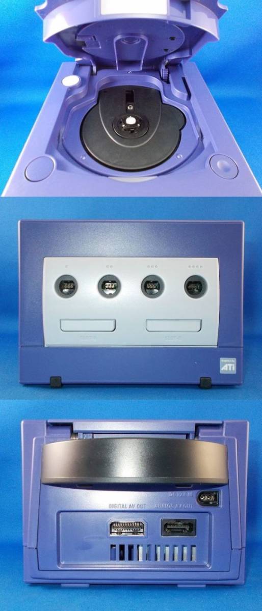 未使用 GC ニンテンドー ゲームキューブ本体 バイオレットカラー 未使用 GC ニンテンドー ゲームキューブ本体 バイオレットカラー