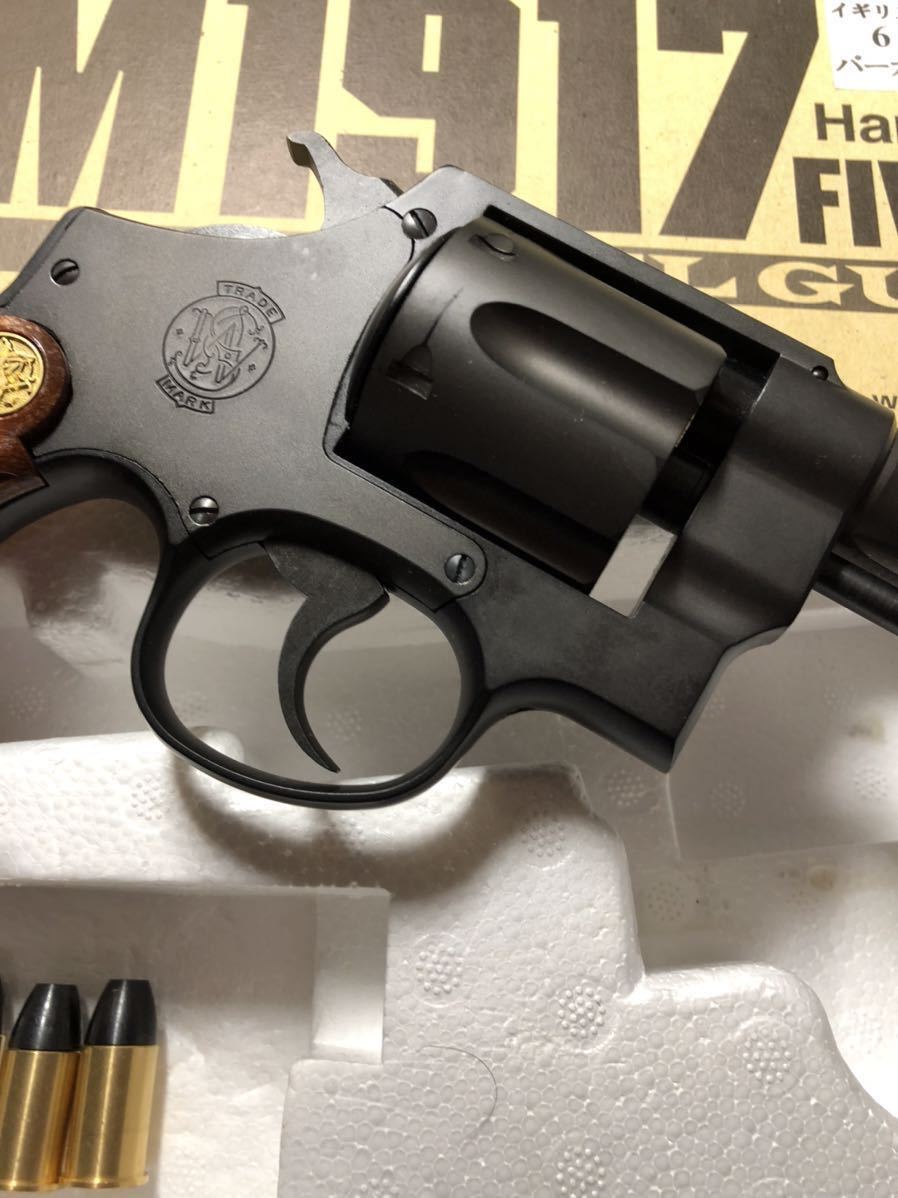 【未発火】タナカ M1917 6.5inイギリス国軍Version パーカーライジング ☆バレルインサート有りの完全合法ABS樹脂製モデルガンです 5