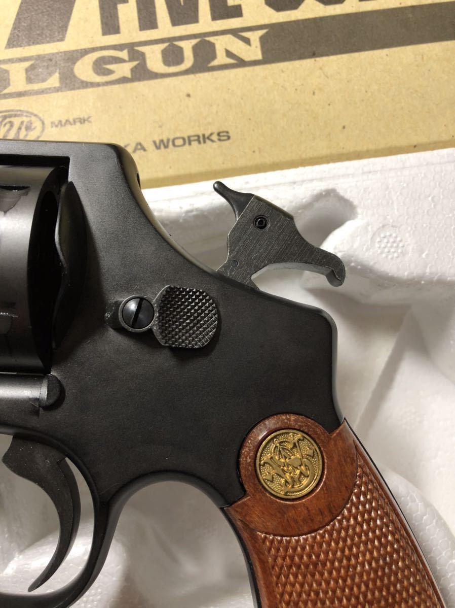 【未発火】タナカ M1917 6.5inイギリス国軍Version パーカーライジング ☆バレルインサート有りの完全合法ABS樹脂製モデルガンです 7