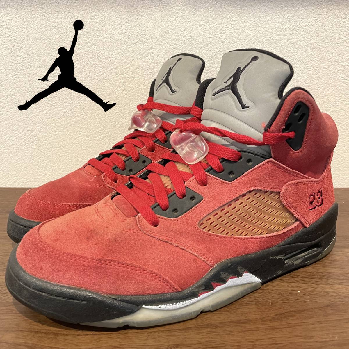 NIKE AIR JORDAN 5 RETRO DMP RAGING BULL ナイキ エア ジョーダン 5 レトロ メンズ ハイカットスニーカー カジュアル ストリート アメカジ_画像1