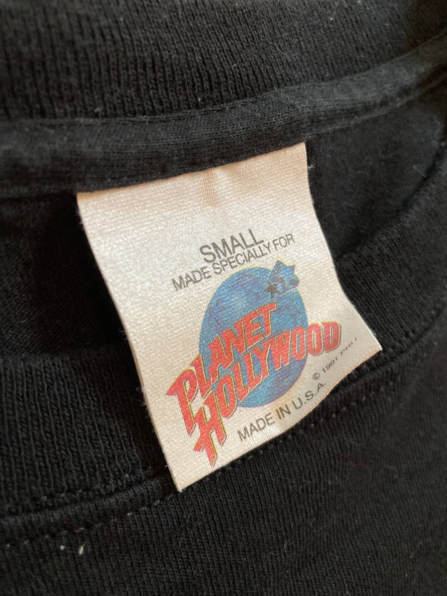 ビンテージ古着】PLANET HOLLYWOOD プラネットハリウッド Tシャツ USA