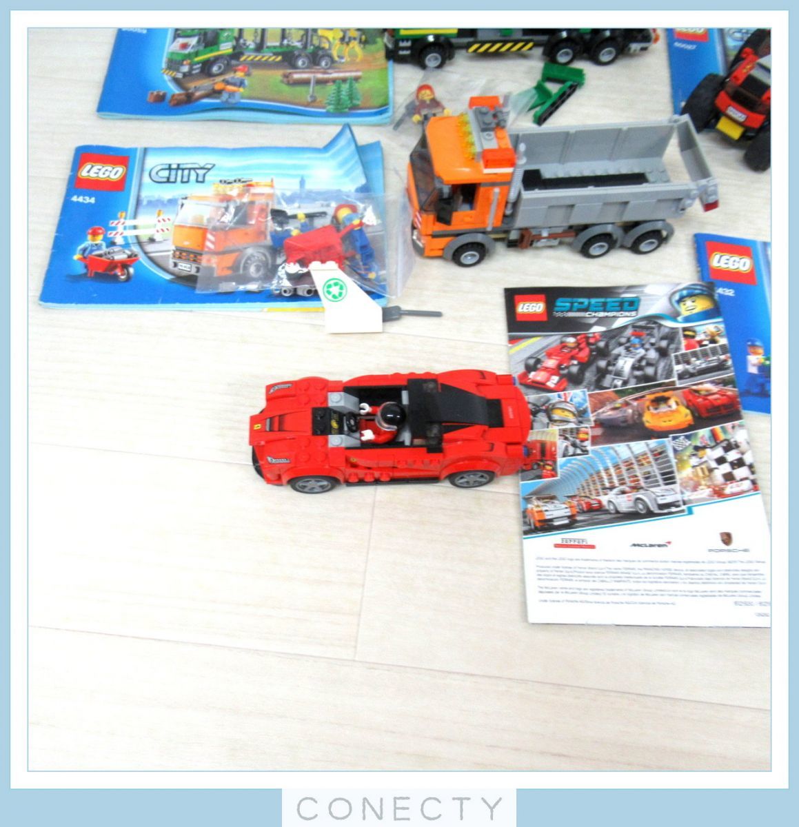 LEGO レゴ シティまとめてセット 4432 ゴミ収集車 60059 ログトラック 