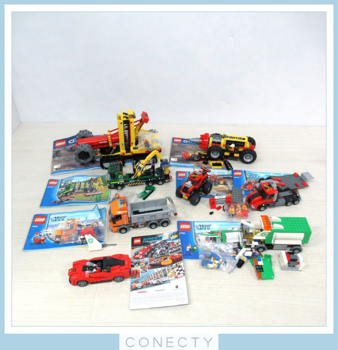 LEGO レゴ シティまとめてセット 4432 ゴミ収集車 60059 ログトラック
