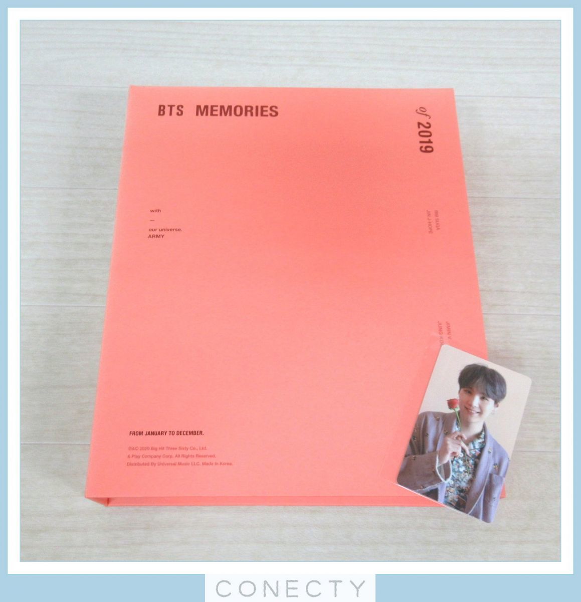 防弾少年団 BTS MEMORIES OF 2019 DVD 日本語字幕 SUGA シュガ ユンギ