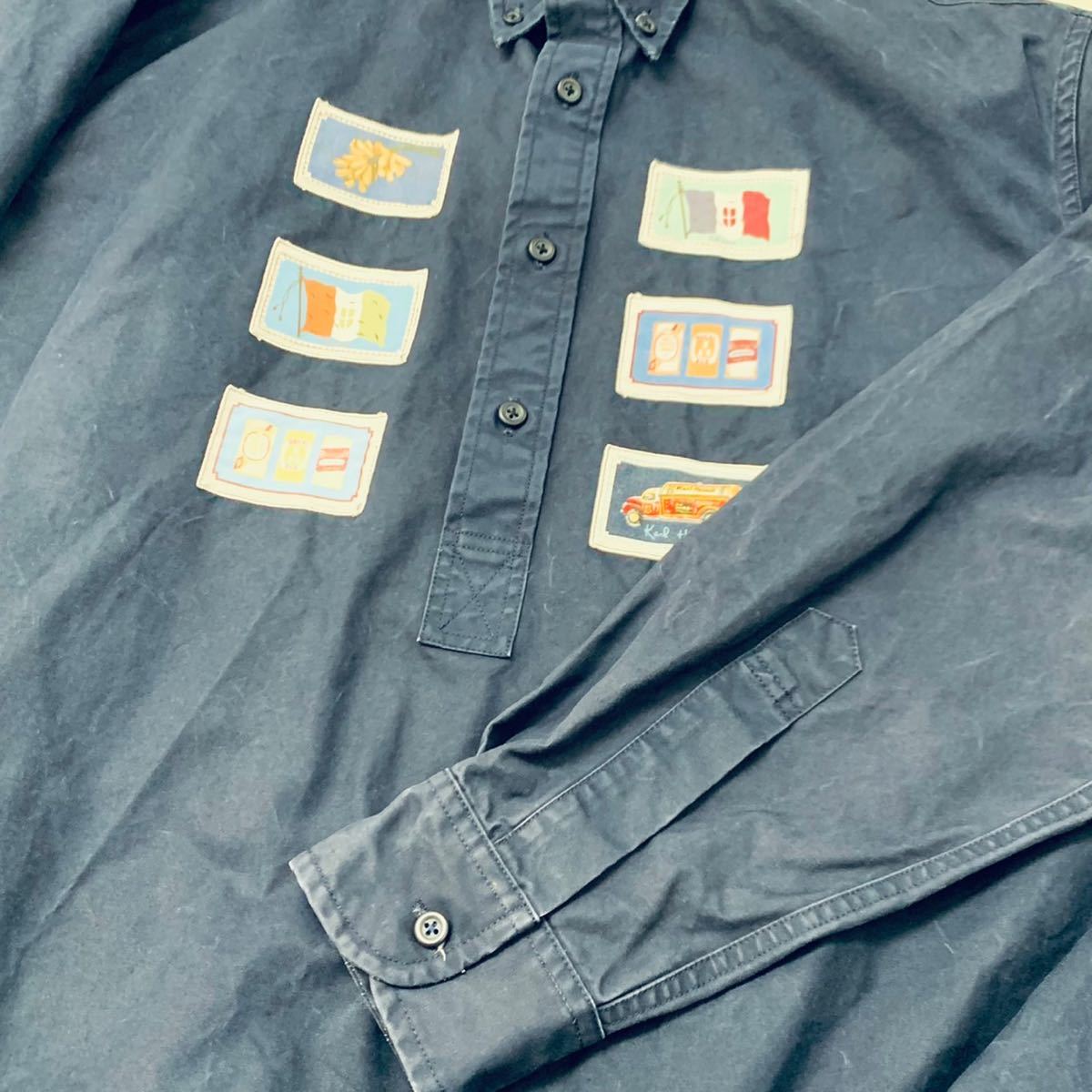 Karl Helmut】(カールヘルム) ハーフボタンカバーオールシャツ 古着