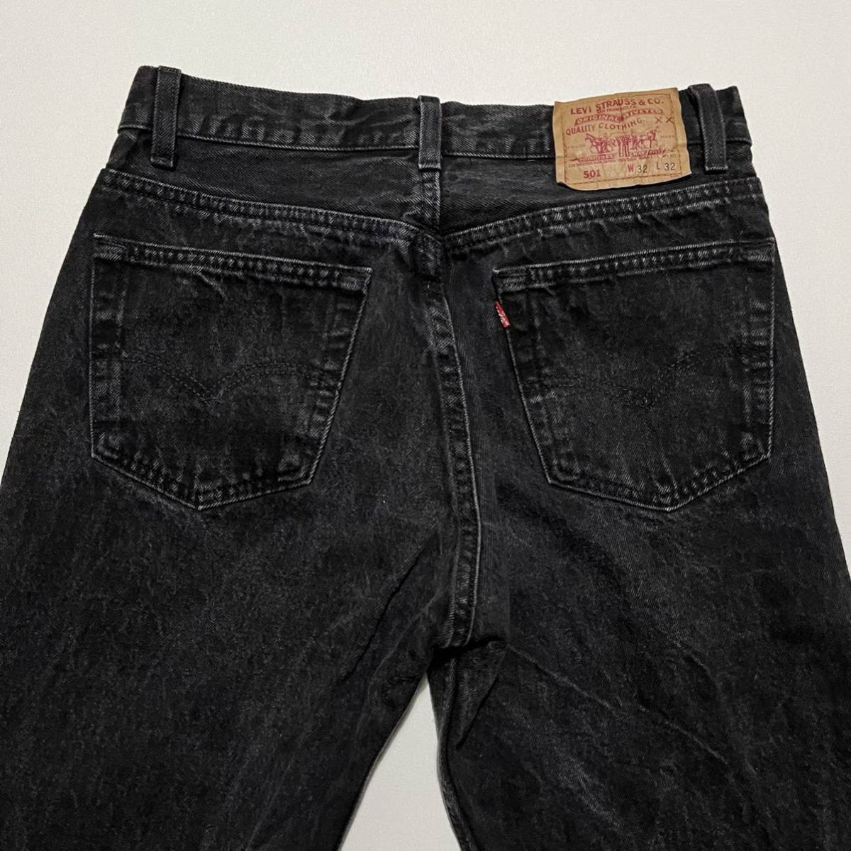 に初値下げ! 90's levi's black denim 501 usa製 30×32 - 通販 - www