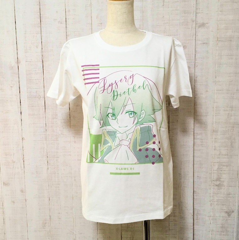 ya576 Ｌ【新品・定4,180円】 SHAMAN KING リゼグル・ダイセル lette-graph Tシャツ レディース