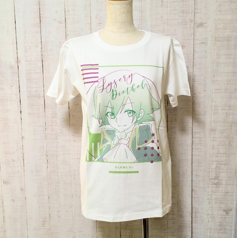 ya576 Ｌ【新品・定4,180円】 SHAMAN KING リゼグル・ダイセル lette-graph Tシャツ レディース_画像1