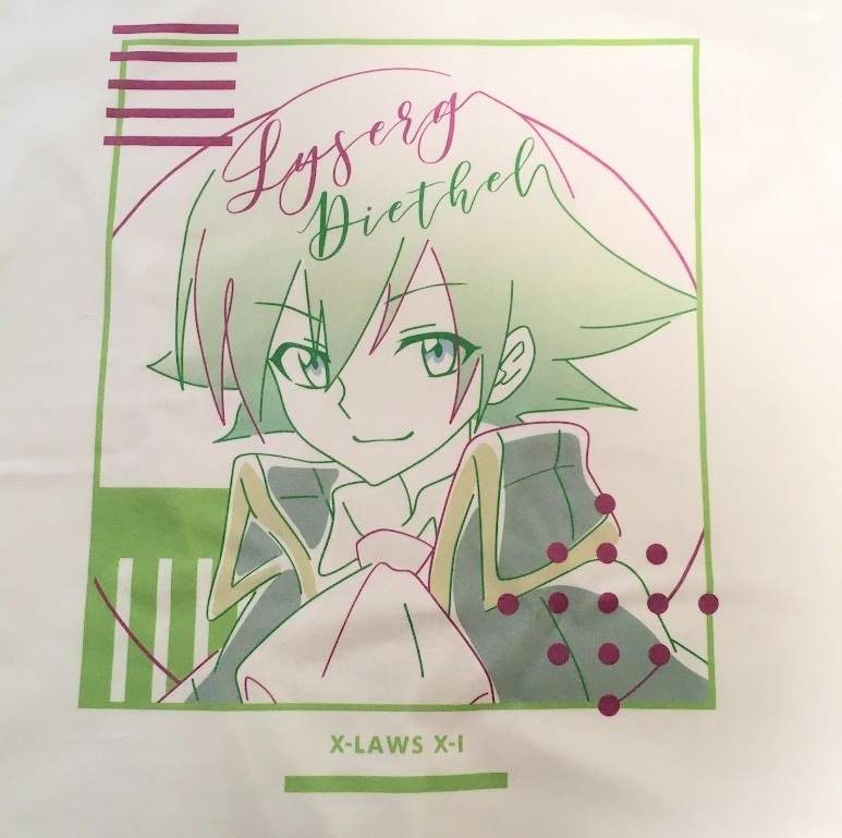 ya576 Ｌ【新品・定4,180円】 SHAMAN KING リゼグル・ダイセル lette-graph Tシャツ レディース_画像5