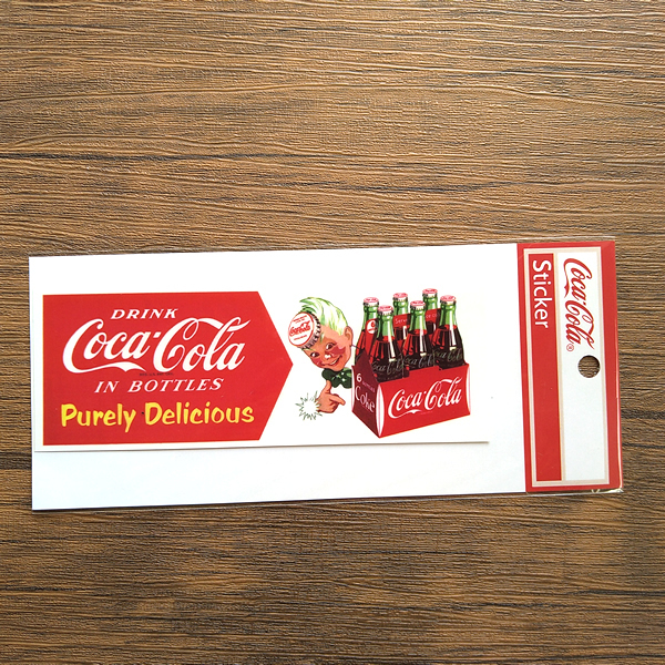  Coca * Cola Coca-Cola стикер DRINK Coca*Cola Purely Delicious CC-BA37