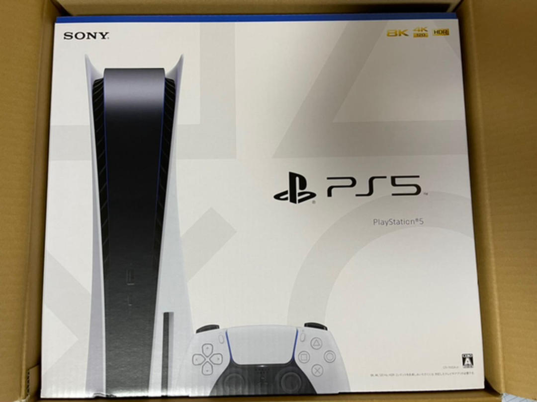 SONY ソニー プレイステーション５ PlayStation 5（CFI-1100A01）本体　ディスクドライブ搭載モデル 新品未開封　送料無料_画像5