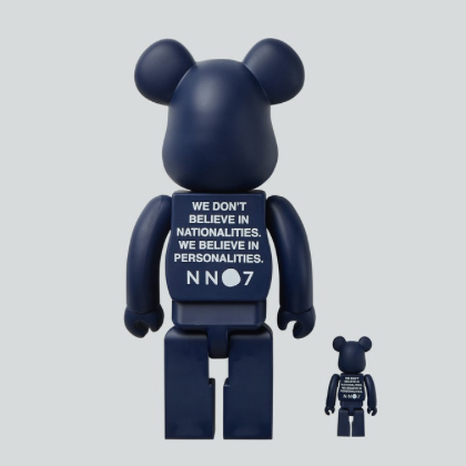 日本未発売 NN07 BEARBRICK 100% & 400% ベアブリックセット/未使用_画像2