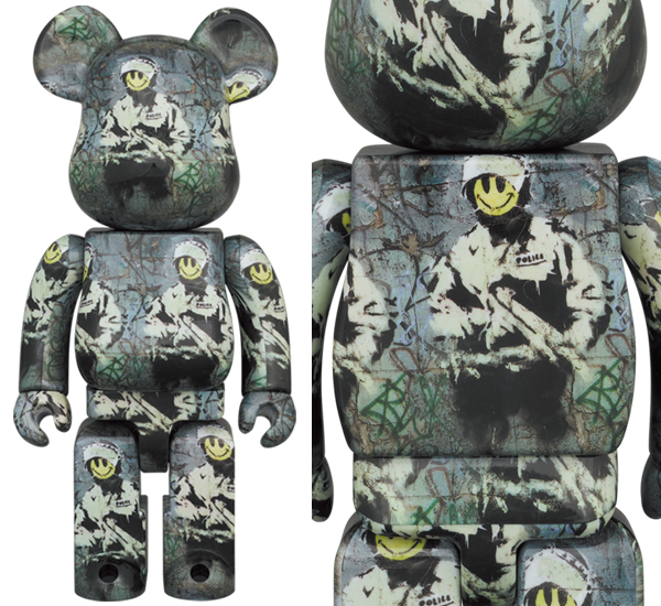 RIOT COP 400% ベアブリック/未使用 - greatriverarts.com