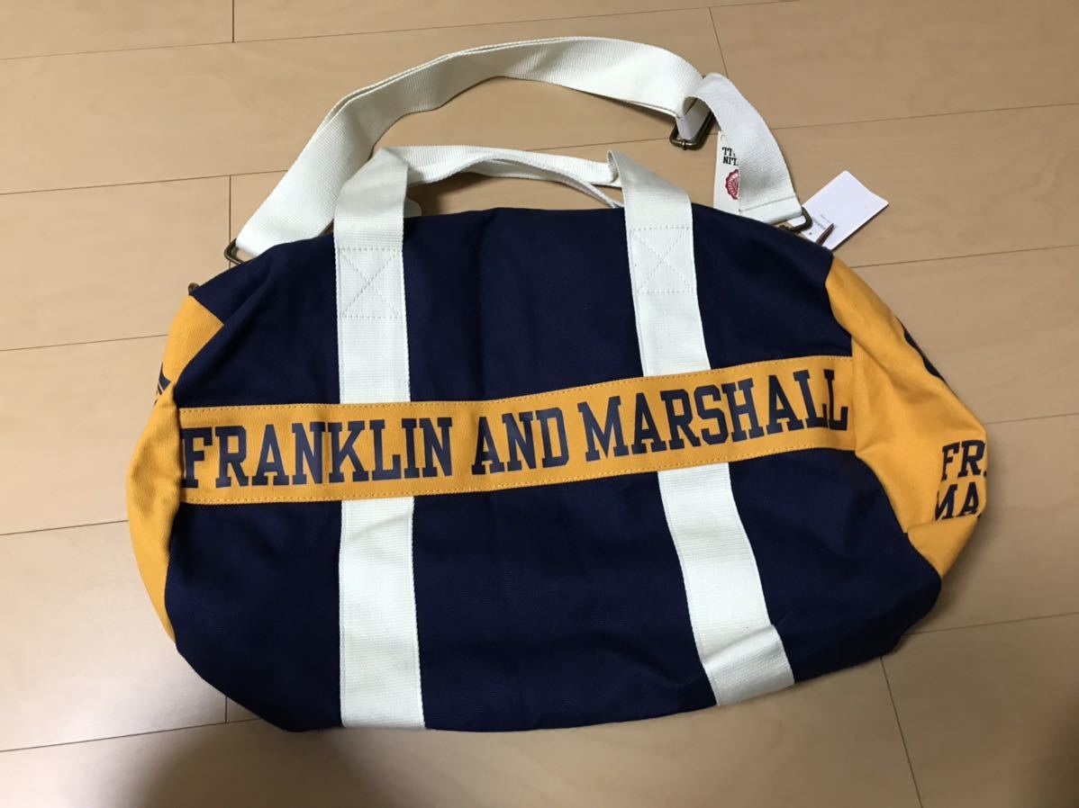 お気に入り FRANKLIN AND MARSHALL フランクリン ボストンバッグ 男性