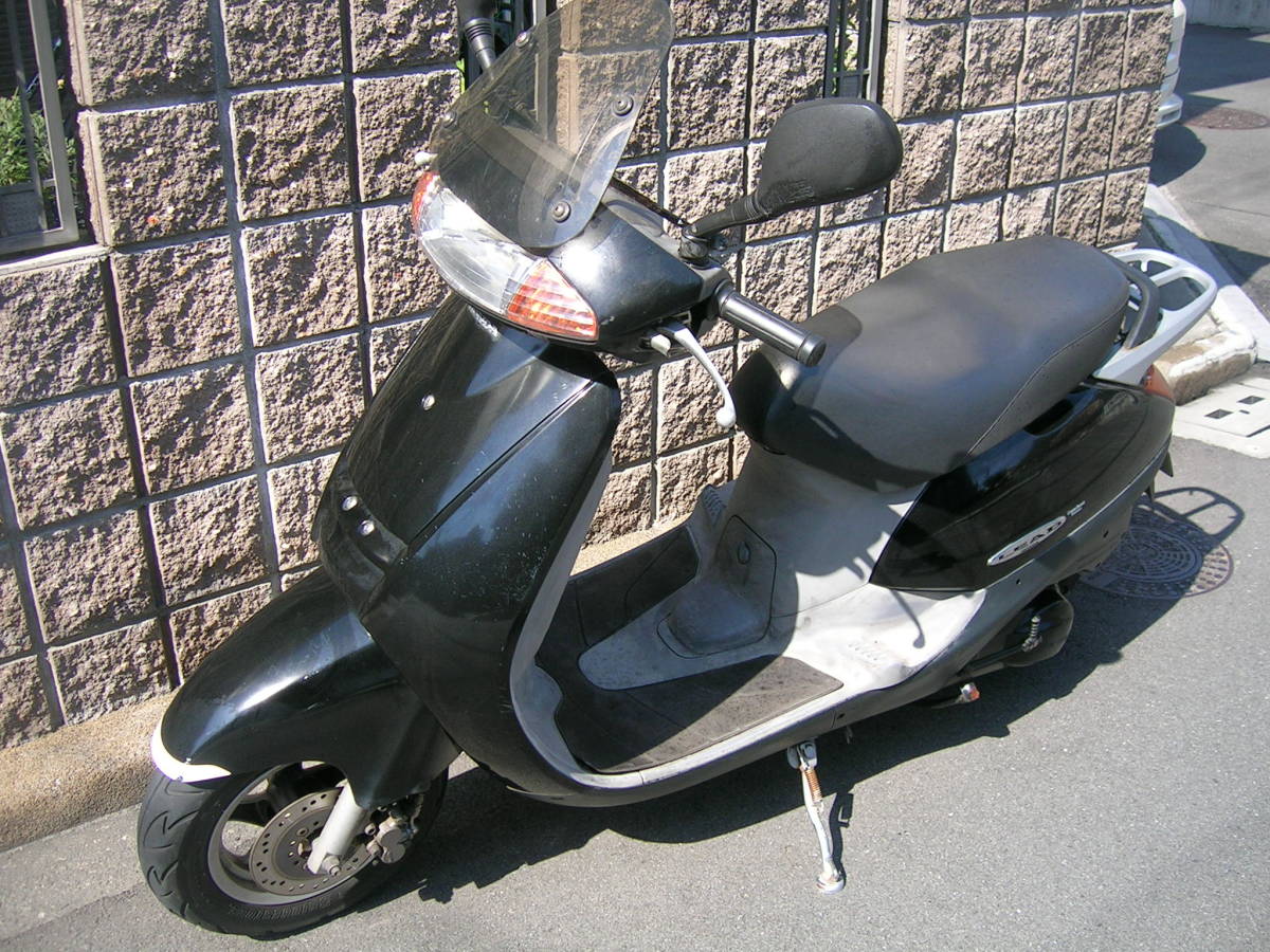 ○HONDA ホンダ リード100 後期型 (JF06)黒【大阪】自賠責保険令和6年