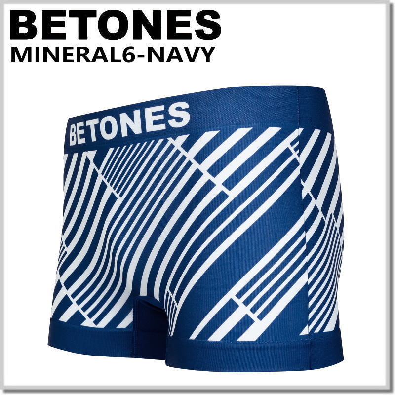 ビトーンズ BETONES アンダーウエアー MINERAL 6-NAVY メンズボクサーパンツ_画像2