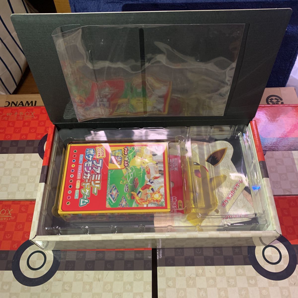 5箱セット ポケモン切手BOX～ポケモンカードゲーム 見返り美人・月に雁