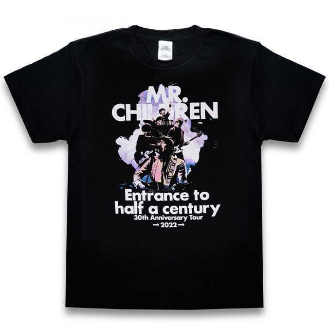 即日発送 Mr.Children BAND TシャツBLACK 半世紀へのエントランス 