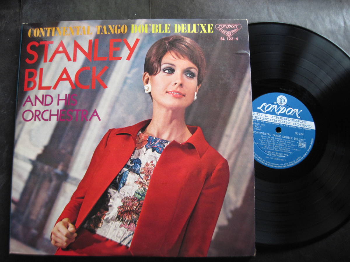 ◆2枚組 LP STANLEY BLACK・ スタンリー・ブラック AND HIS ORCHESTRA / CONTINENTAL TANGO DOUBLE DELLUXE 美品◆の画像1