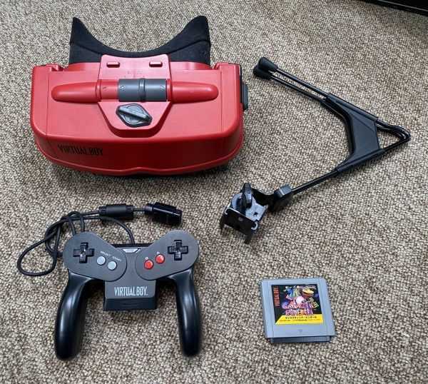 ニンテンドー バーチャルボーイ VIRTUAL BOY ソフト付 当時物正規品(その他)｜売買されたオークション情報、yahooの商品情報を