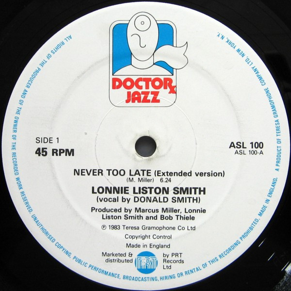 Lonnie Liston Smith Never Too Late uk 12の画像1