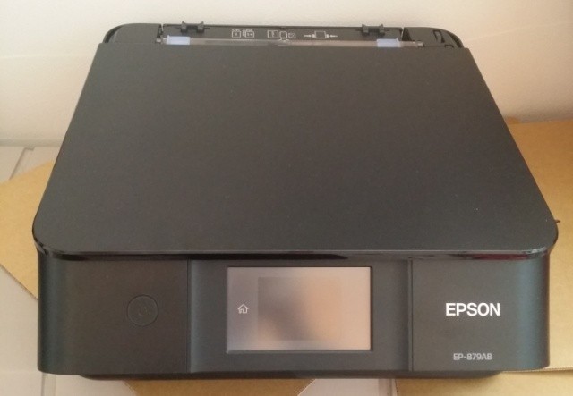 EPSON インクジェットプリンター複合機 EP-879AB