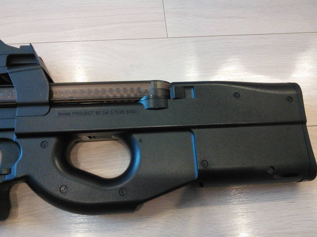 マルイ P90 バッテリー付き 外装カスタム スタンダード電動ガン | www
