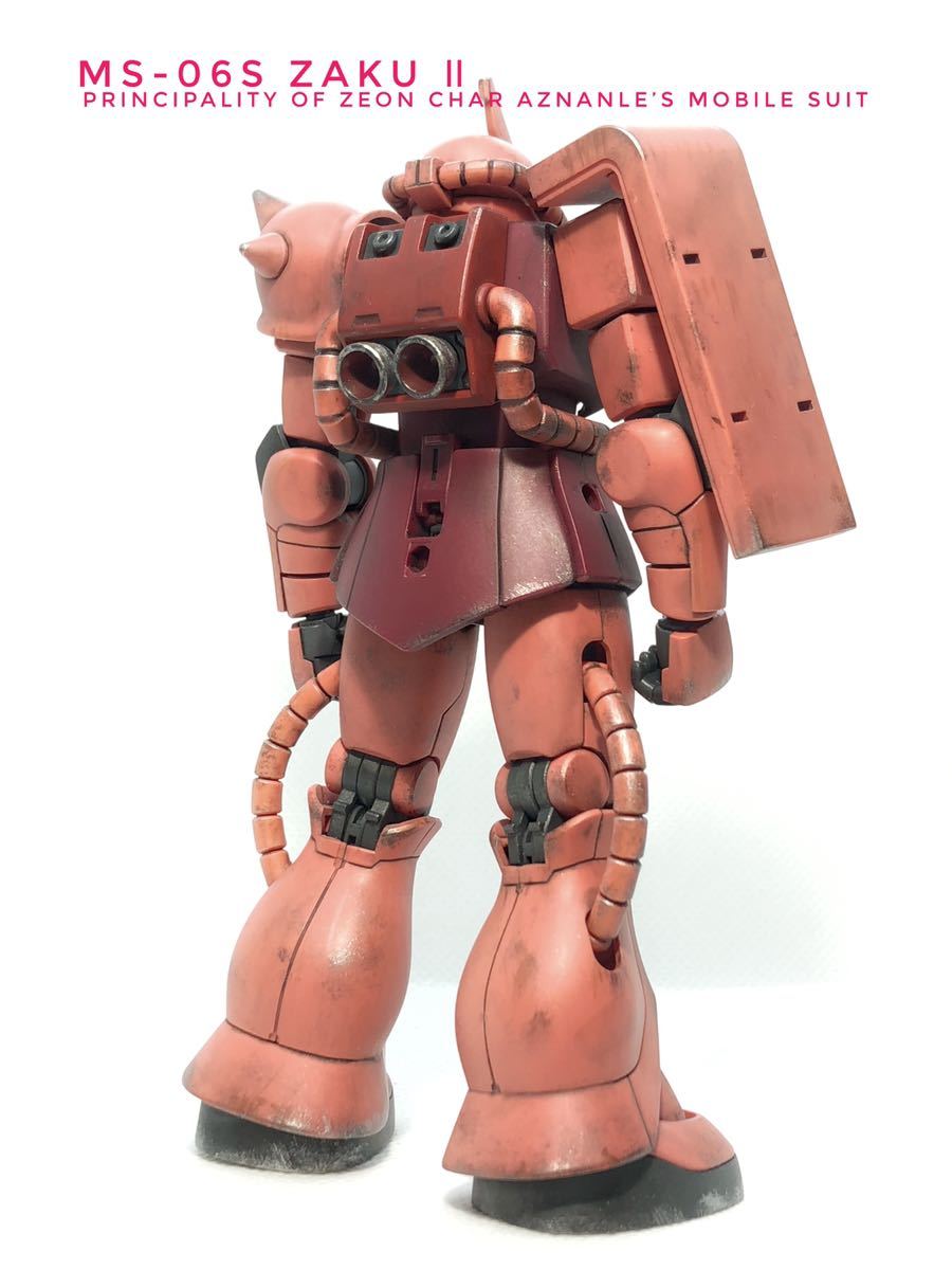 MS-06S シャア専用 ザクII (1/144スケール HGUC 234 リバイブ版 機動
