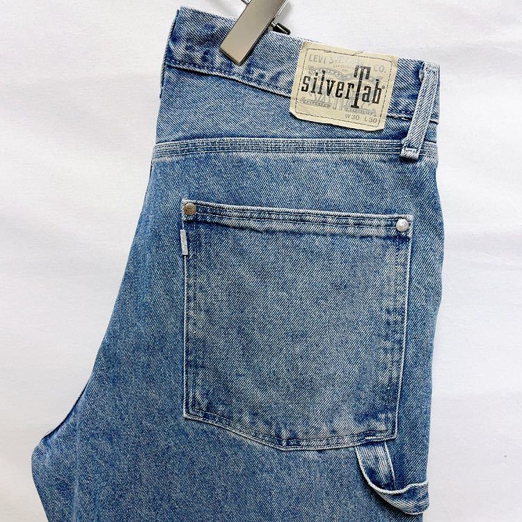Levi's SILVERTAB CARPENTER PANTS 復刻 リーバイス シルバータブ カーペンターパンツ ペインターパンツ デニム ジーンズ 39291-0000_画像1