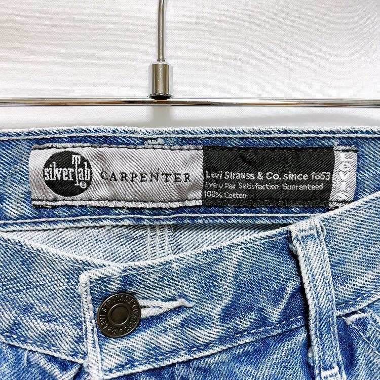Levi's SILVERTAB CARPENTER PANTS 復刻 リーバイス シルバータブ カーペンターパンツ ペインターパンツ デニム ジーンズ 39291-0000_画像3