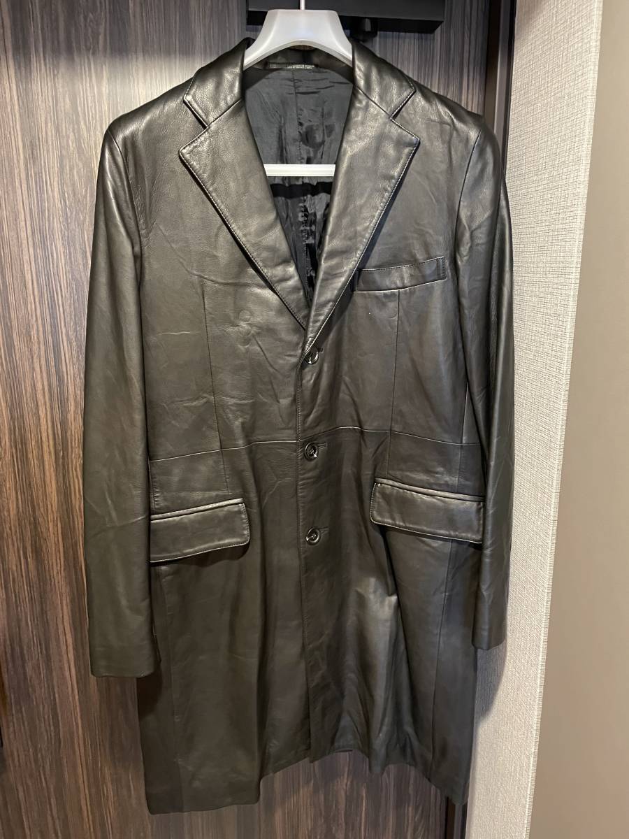 Yahoo!オークション - yohji yamamoto pour homme レザー Yahoo!オークション - yohji yamamoto pour homme レザー