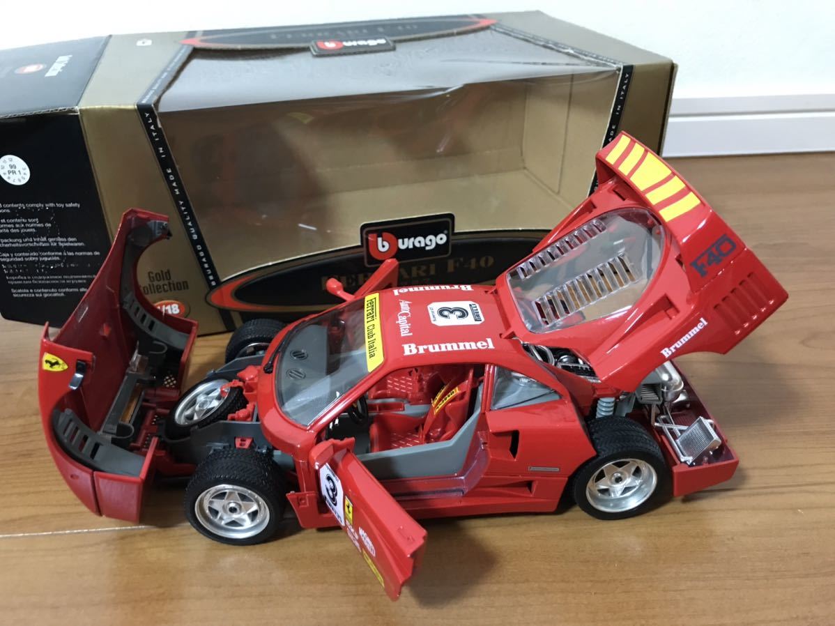 1/18 ブラーゴフェラーリ FERRARI F40 _画像5