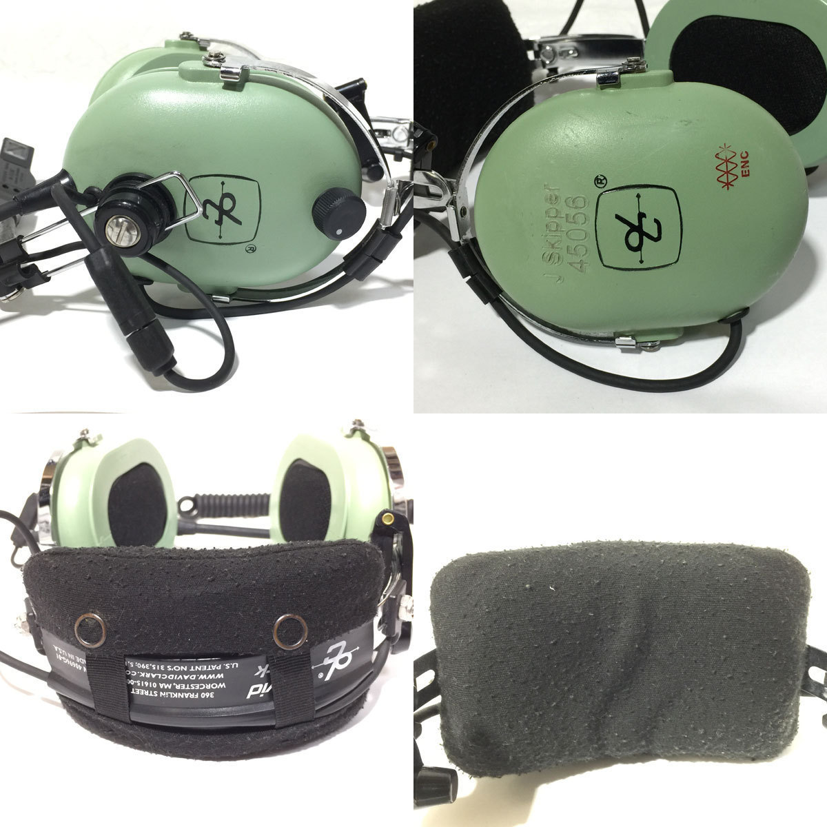 David Clark ヘッドセット (H10-76X) 航空 パイロット David Clark ヘッドセット (H10-76X) 航空 パイロット