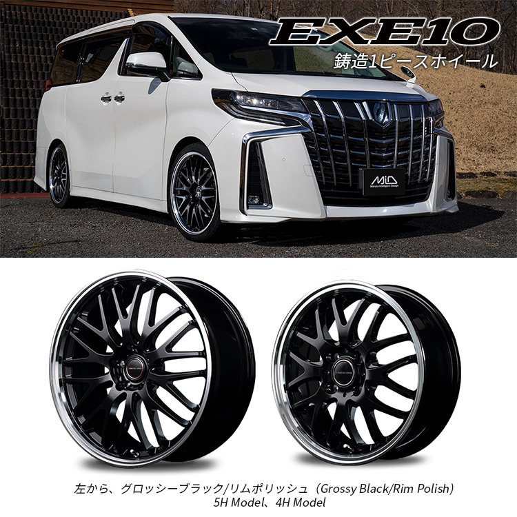 大規模セール MID ヴァーテックワン エグゼ10 ホイール 4本 ホンダ