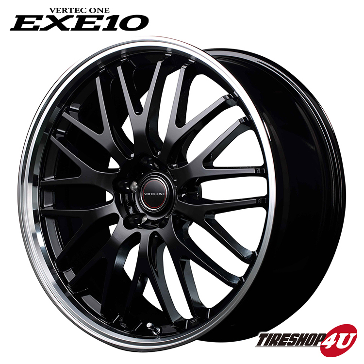 4本セット 軽量ホイール VERTEC ONE EXE10 17x7.0J 5/114.3 7J 40/50 GBRP おすすめ輸入タイヤ 215/55R17 ヤリスクロス CX-3 ジューク など_画像1