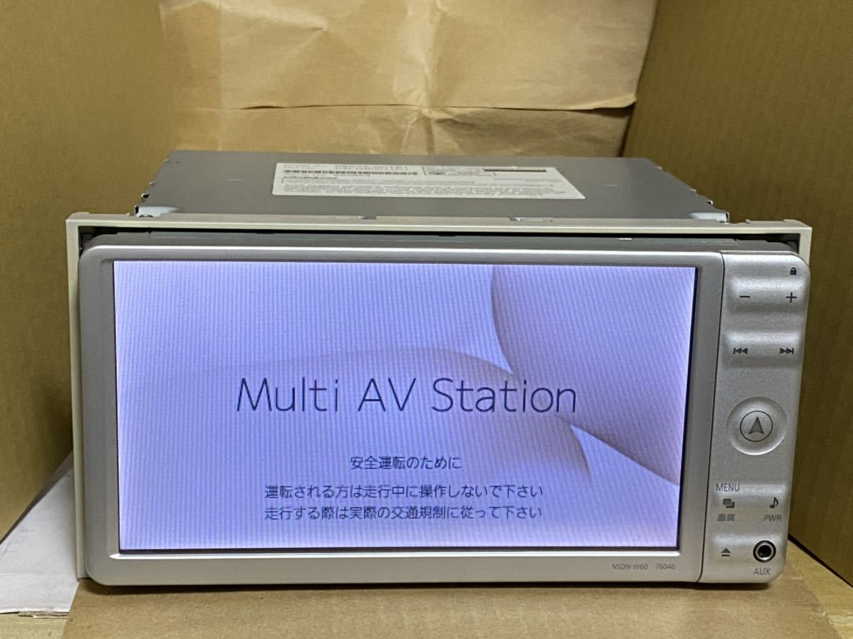 最愛 送料込み トヨタ純正ナビ NSCN-W60 中古品 atak.com.br