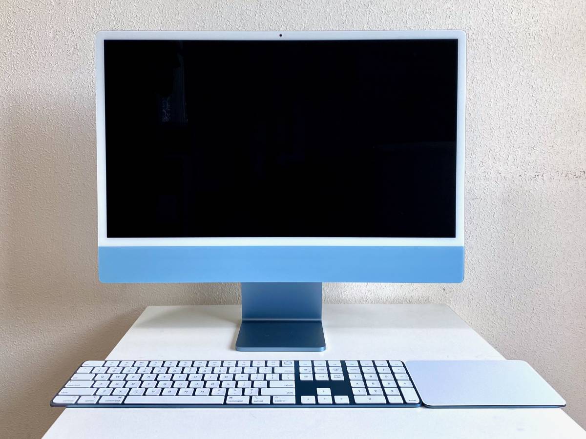 Yahoo!オークション - Apple iMac (24 インチ M1 2021) ブルー Yahoo!オークション - Apple iMac (24 インチ M1 2021) ブルー