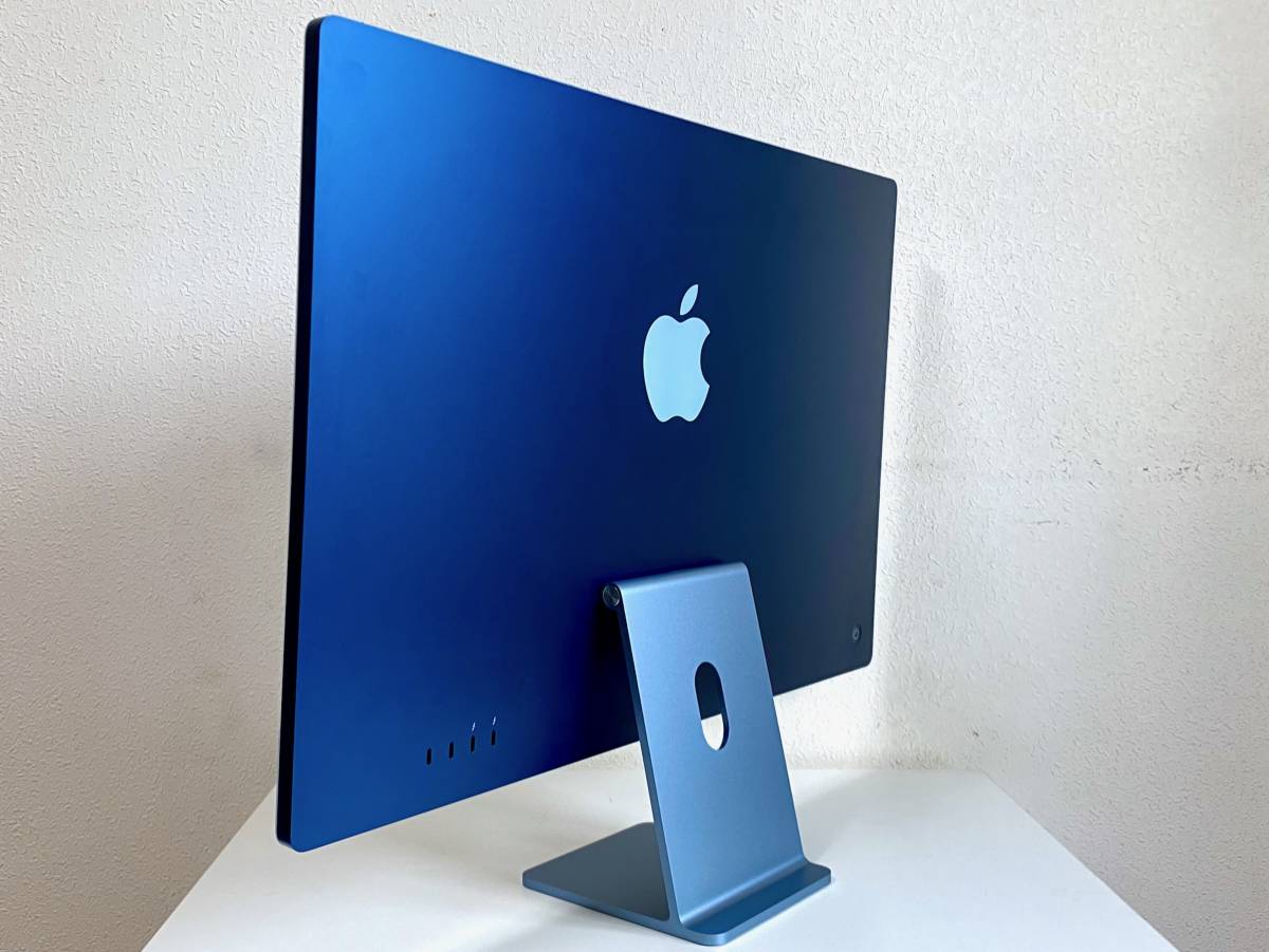 Apple iMac (24 インチ M1 2021) ブルー 16GB/1TB SSD/Touch ID搭載Magic  Keyboard（US）/オマケ付き