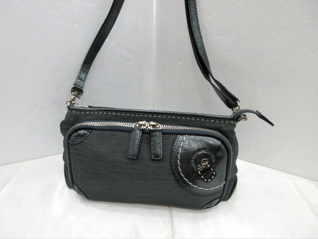 ◇ PELLE BORSA ペレボルサ ナイロン×レザー(エナメル) ショルダー