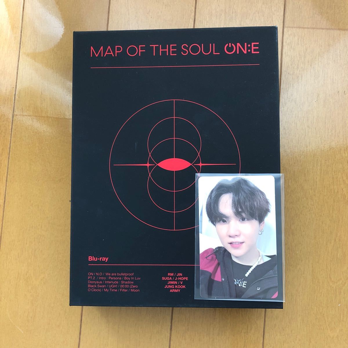 BTS MAP OF THE SOUL ON:E Blu-ray トレカ ユンギ