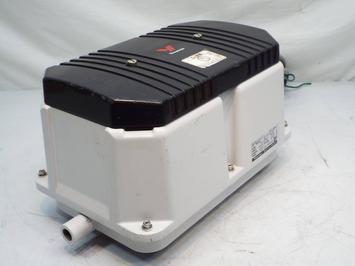 安永 エアーポンプ LW-150 浄化槽 ブロワー 池 大型水槽 エアレーション ブロア 100V 安永 LW-150 (単相100V) 浄化槽エアーポンプ ブロワー