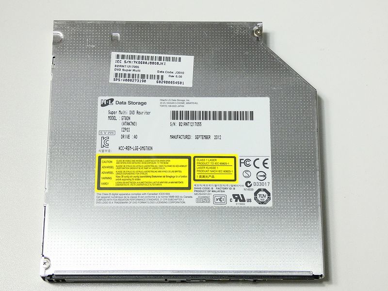100％の保証 Hitachi-LG Data Storage DVDスーパーマルチドライブ GT80N box4rent.pl