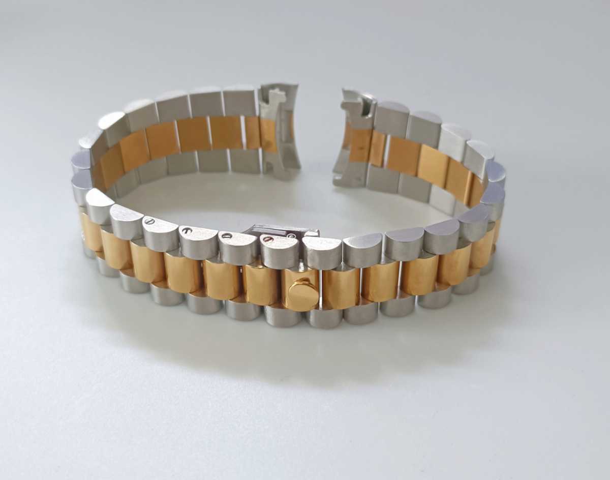 腕時計 修理交換用 社外品 デイデイト用 ブレスレット 20mm 腕時計 修理交換用 社外品 デイデイト用 ブレスレット 20mm