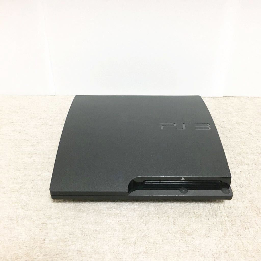 SONY　PS3　PlayStation3　CECH-3000A　プレイステーション3　ブラック　付属品あり　動作品