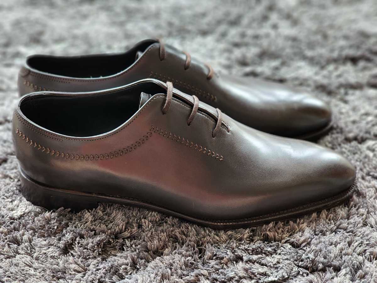 1円から 年末限定特典！！新品幻の靴Johnlobb2019 8.5e限定 No.728！/750足2019イヤーモデル　HOLT ジョンロブ size 26.5cm前後_画像8